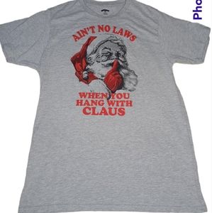 Mens Holiday Time Sz Large Chistmas Holiday T-Shirt